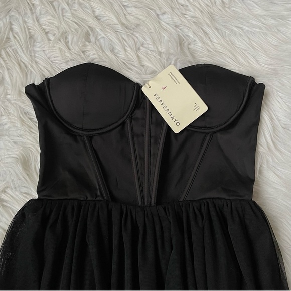 PEPPERMAYO the spotlight mini dress back size 2 - Picture 5 of 13